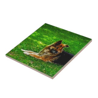 Man's Best Friend #1 Tile