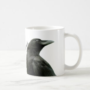 Man's Best Friend Crow Mug
