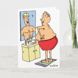 man's birthday card