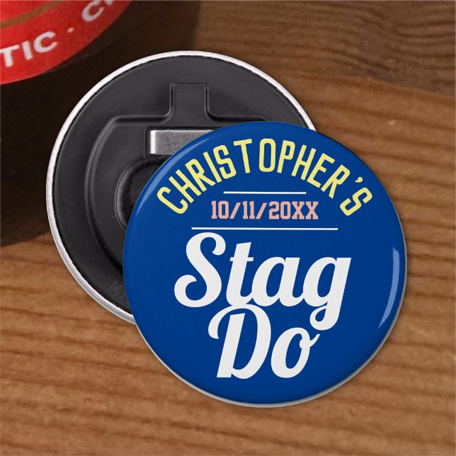 Man's Stag Do Bottle Opener (Creator Uploaded)