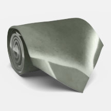 Man's Tie Sage Green Plant