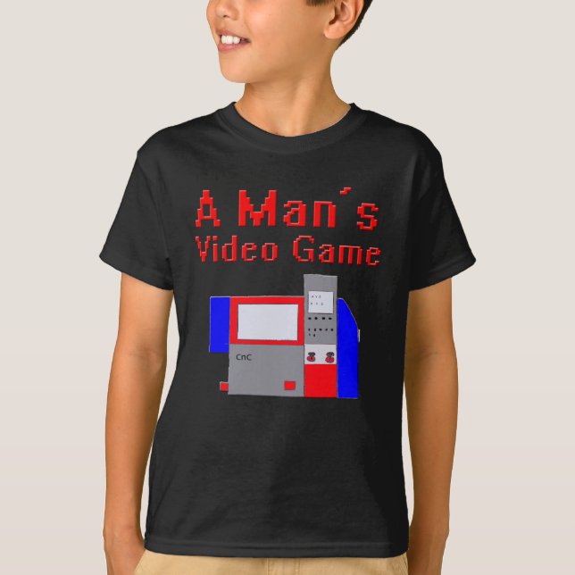 Man's Video Game T-Shirt (Front)