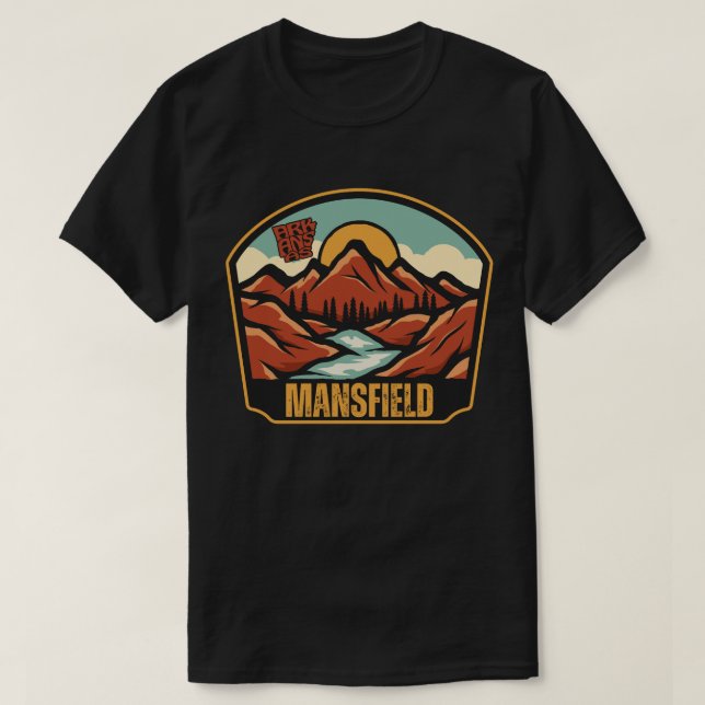 Mansfield, Arkansas T-Shirt (Design Front)