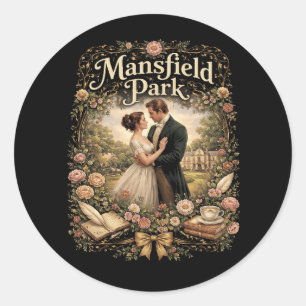 Mansfield Park Classic Round Sticker