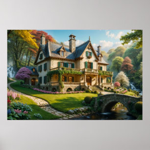 Mansion of the Perfect Captured Moment Poster