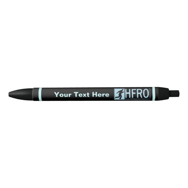 Mansquatch Black Ink Pen (Front)