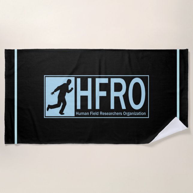 Mansquatch - HFRO Beach Towel (Front)