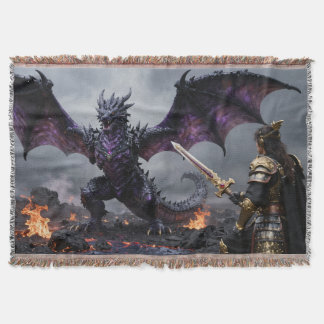 Manta polar throw blanket