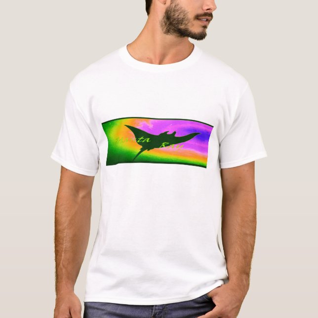 Manta Ray Deep Sea Logo Tee (Front)