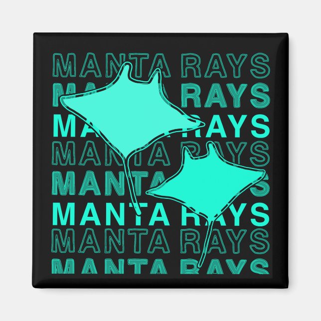 Manta Ray Magnet (Devant)