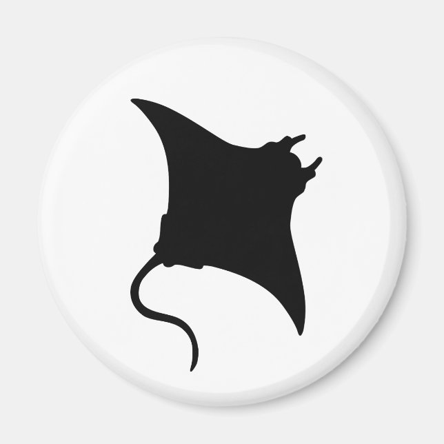 Manta Ray Magnet (Front)
