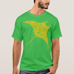 Manta Ray Maori Tribal Tattoo1 T-Shirt