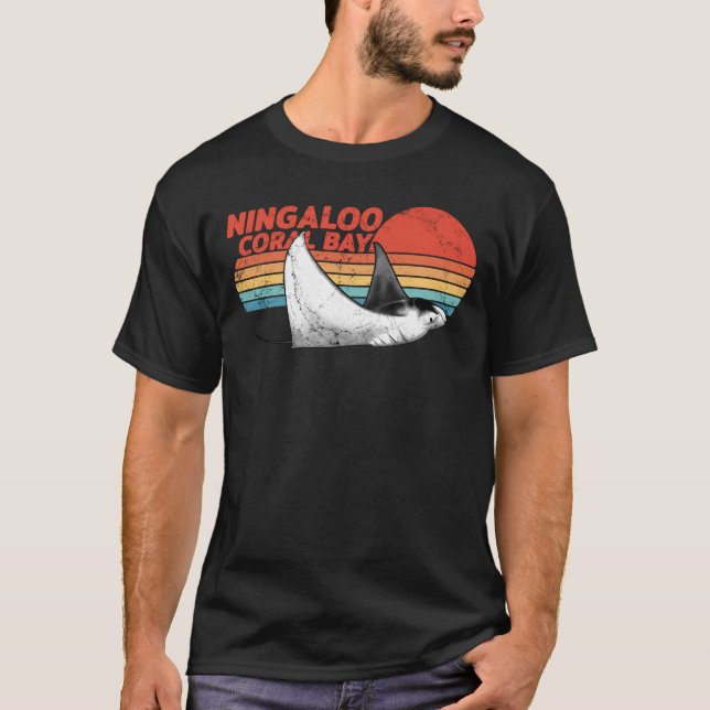 Manta Ray Ningaloo Coral Bay T-Shirt (Front)