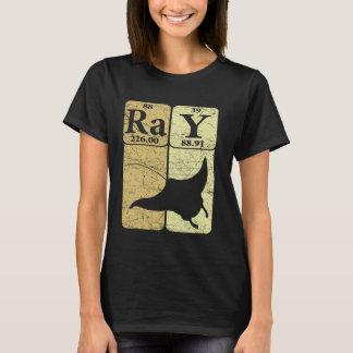 Manta Ray Periodic Table Elements Stingray T-Shirt