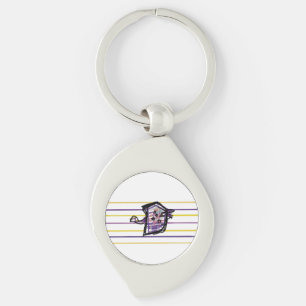 Manta ray summer joy keychain