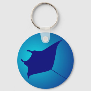 Manta Rochen ray Keychain