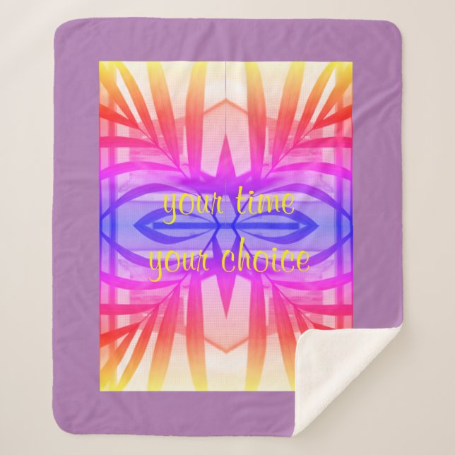 Manta sherpa blanket (Front)