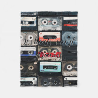 Manta vinlo 90s fleece blanket