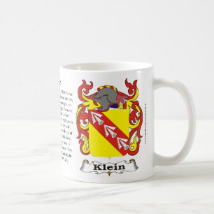 Manteau anglais de famille de Klein de tasse de