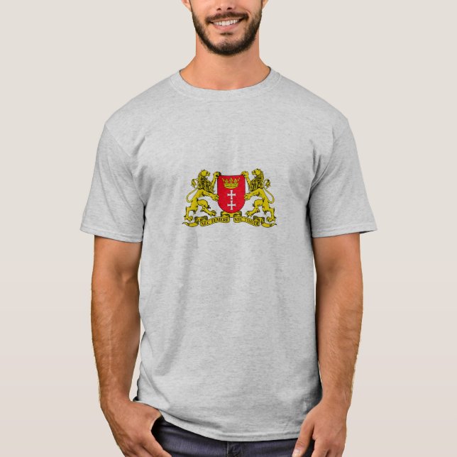 Manteau de Danzig de T-shirt de bras (Devant)