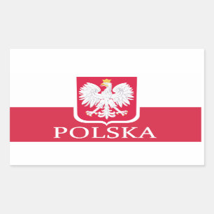 Manteau de drapeau de Polska des autocollants de