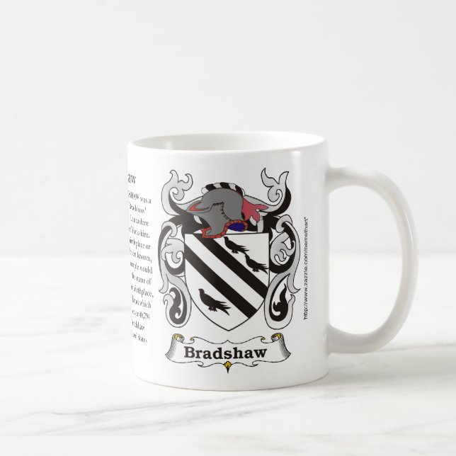 Manteau de famille de Bradshaw de tasse de bras (Droite)