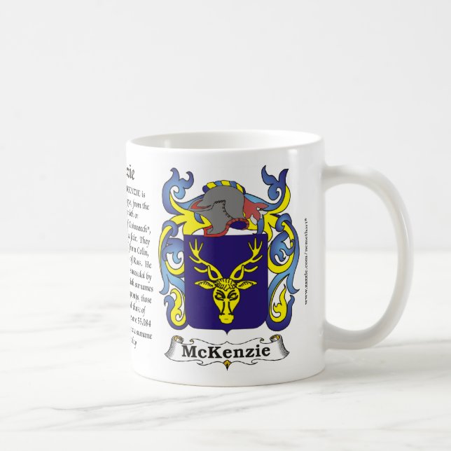 Manteau de famille de McKenzie de tasse de bras (Droite)