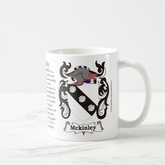 Manteau de famille de McKinley de tasse de bras (Droite)