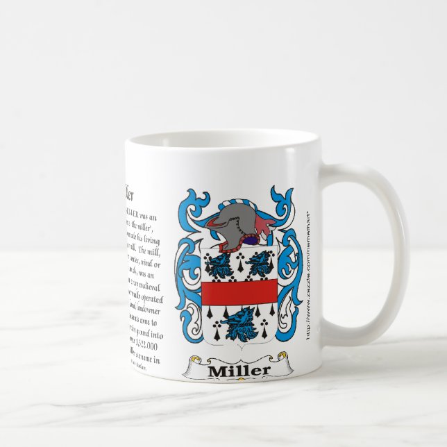 Manteau de famille de Miller de tasse de bras (Droite)