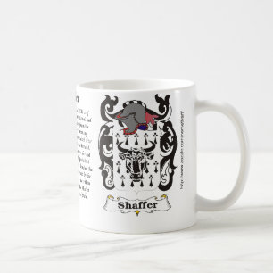 Manteau de famille de Shaffer de tasse de bras