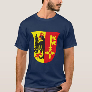 Manteau de Genève de T-shirt de bras