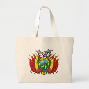 Manteau de la Bolivie de sac fourre-tout à bras