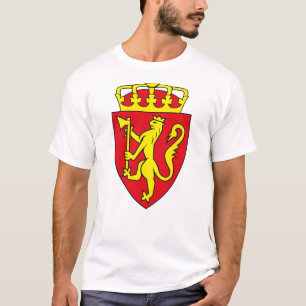 Manteau de la Norvège de T-shirt de bras