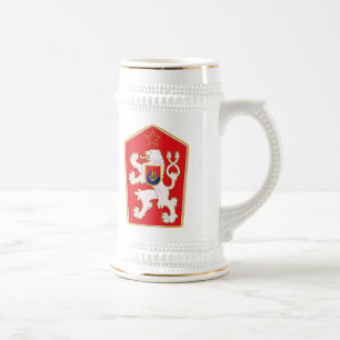 Manteau de la Tchécoslovaquie de tasse des bras