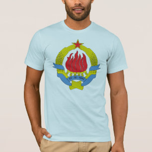 Manteau de la Yougoslavie de 1963) T-shirts de