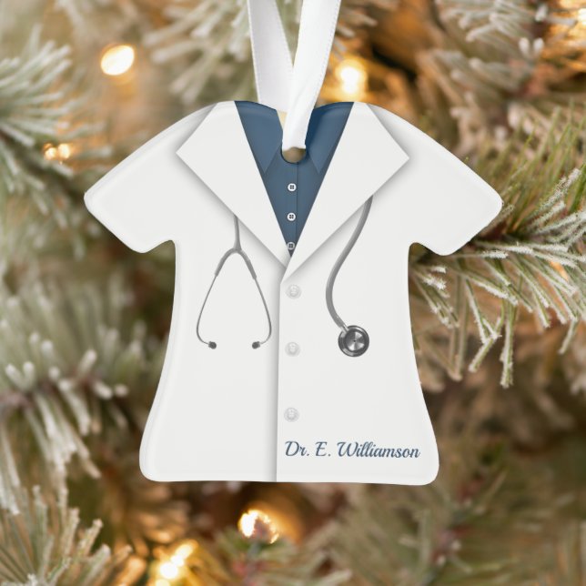 Manteau de laboratoire personnalisé/Docteur (Arbre)