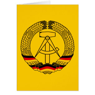 Manteau de l'Allemagne de l'Est des bras/du joint