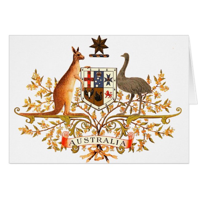 manteau de l'australie des bras (Devant horizontal)