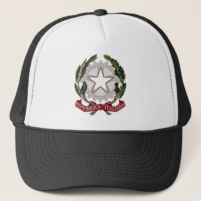 Manteau de l'Italie de casquette de bras (Devant)