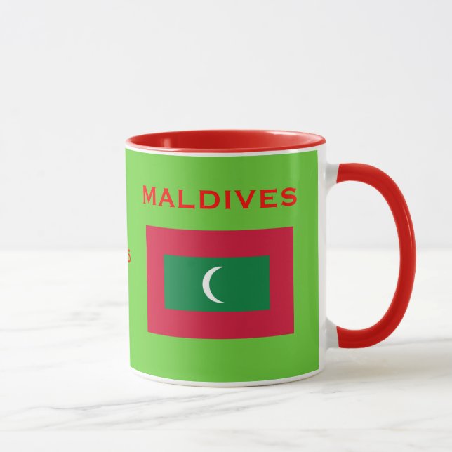 Manteau de Maldives* des bras et de la tasse de (Droite)