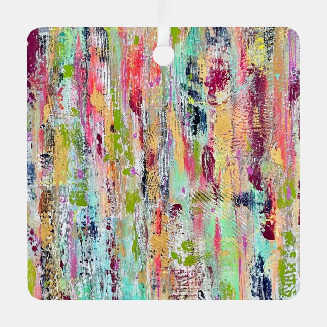 Manteau de plusieurs couleurs Ornement métallique (Recto)