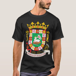 Manteau de Porto Rico de T-shirt de bras