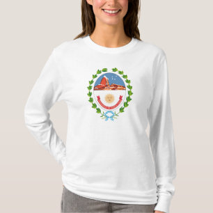 Manteau de Santa Cruz de T-shirt de bras