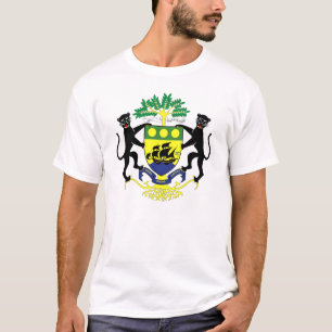 Manteau des bras du T-shirt du Gabon