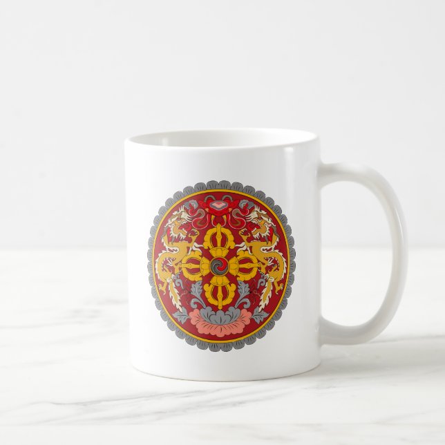 Manteau du Bhutan de tasse de bras (Droite)