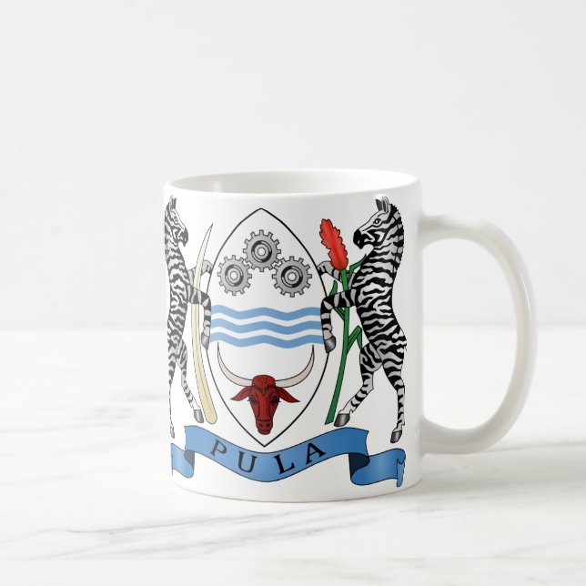 Manteau du Botswana de tasse de bras (Droite)
