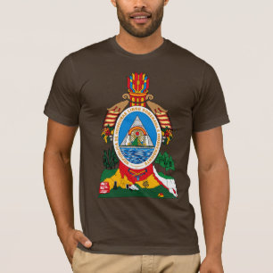 Manteau du Honduras de T-shirt de bras