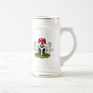Manteau du Nigéria de tasse de bras