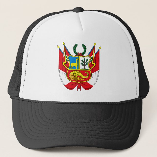 Manteau du Pérou de casquette de bras (Devant)
