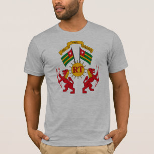 Manteau du Togo de T-shirt de bras